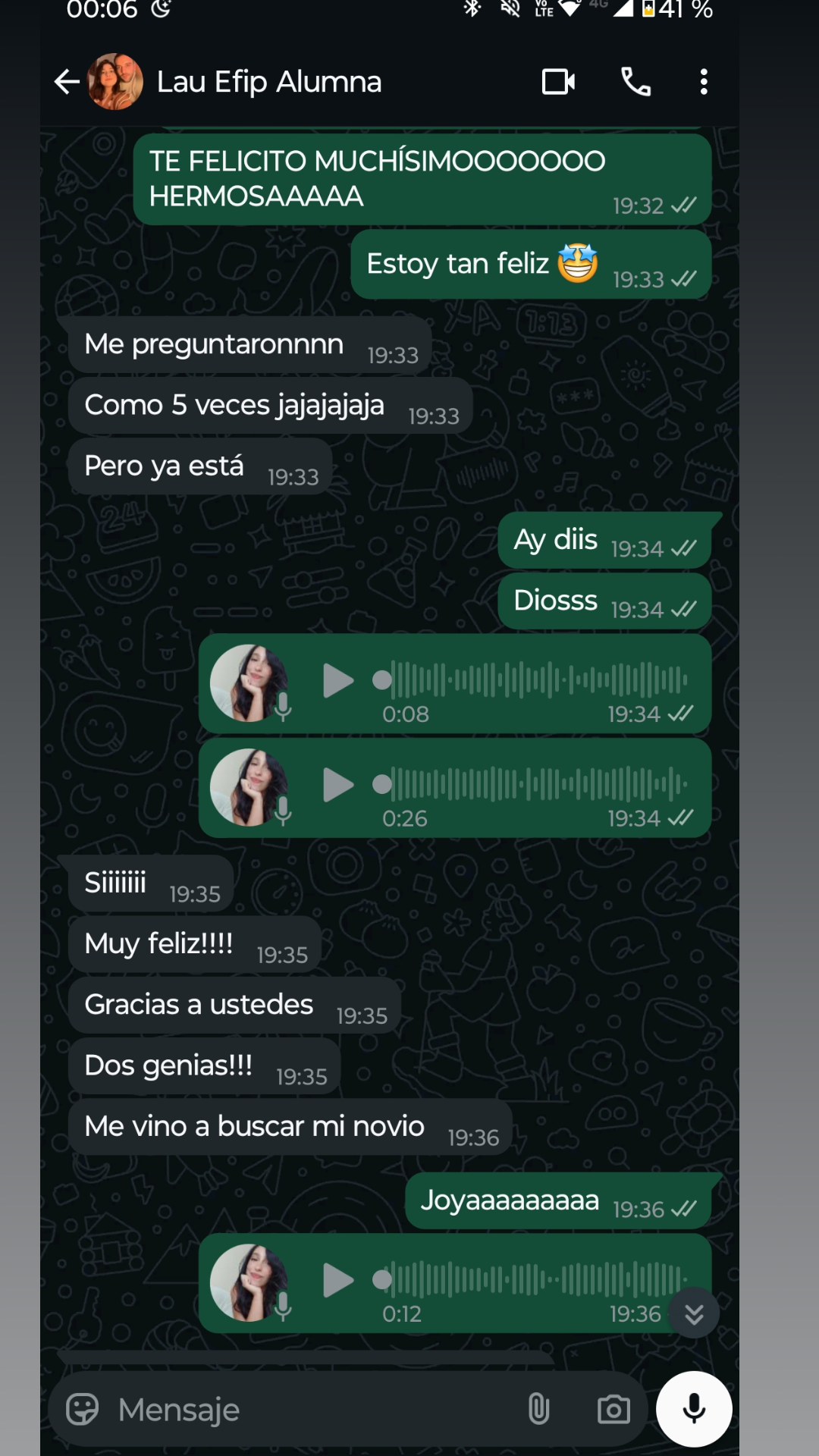 Agradecimiento alumno 5