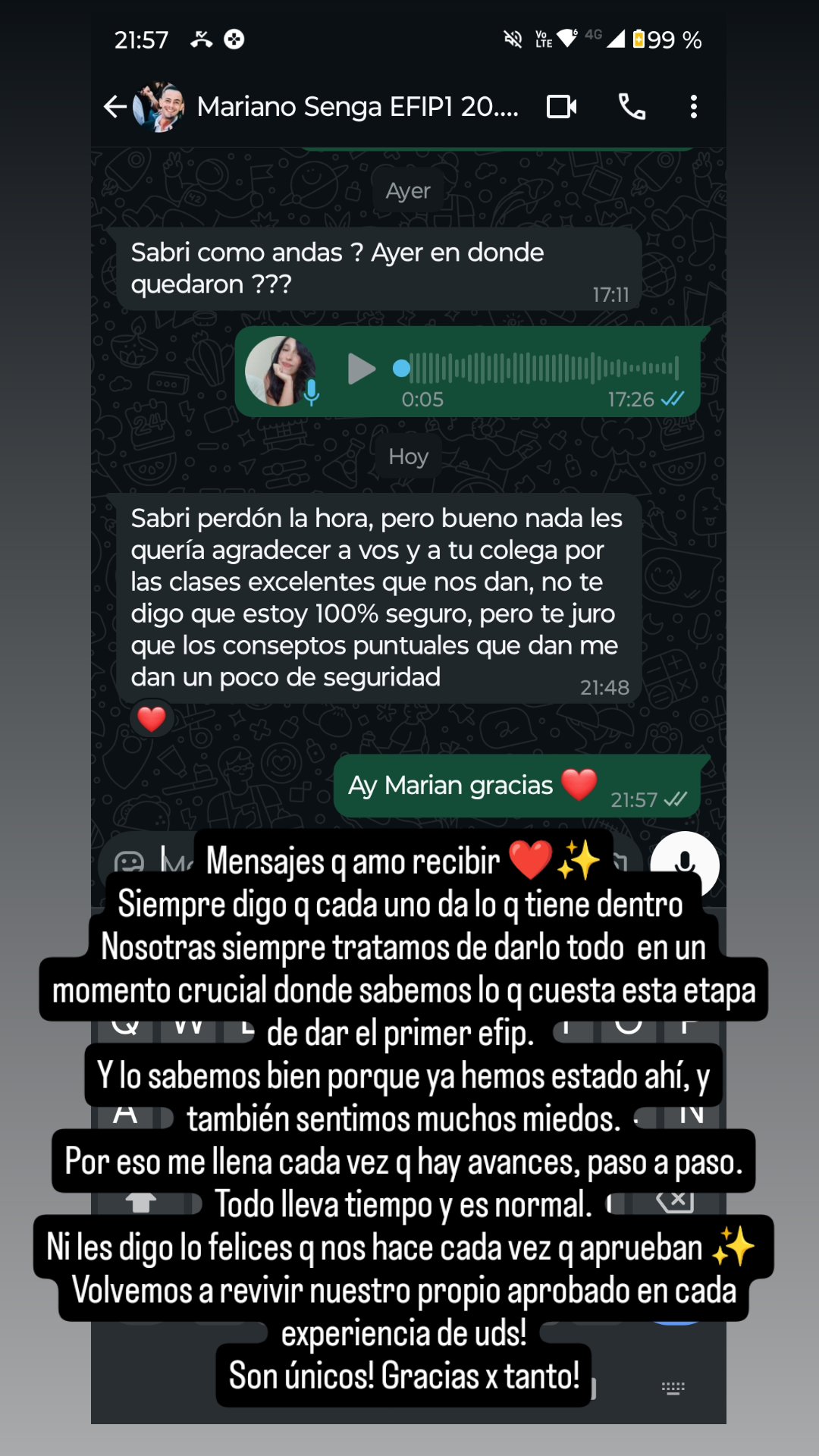 Agradecimiento alumno 7